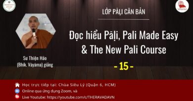 Lop Pali can ban Su Thien Hao Phat Giao Theravada 15