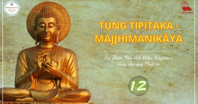 Tung Tipitaka Majjhimanikaya Su Thien Hao Phat giao Theravada 12